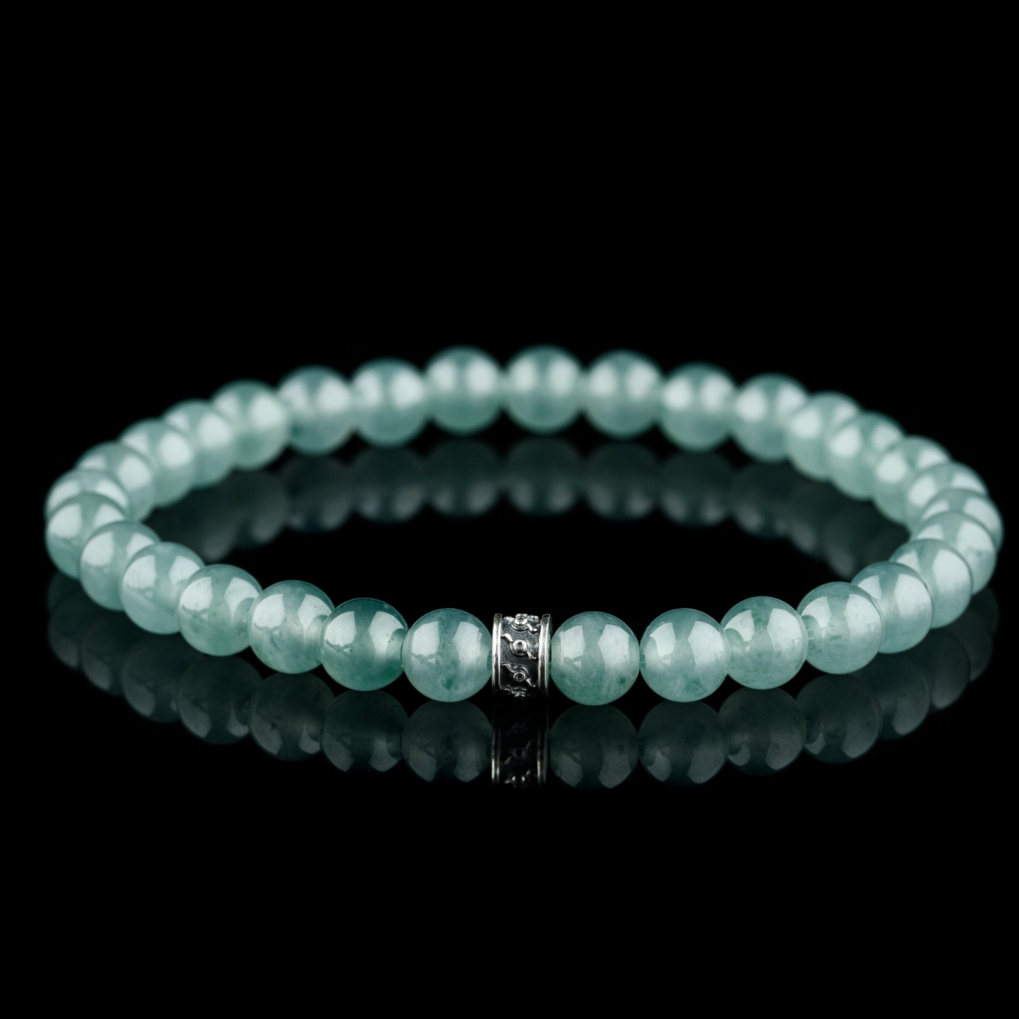 Burmese Green Jade Bracelet IV (7mm)