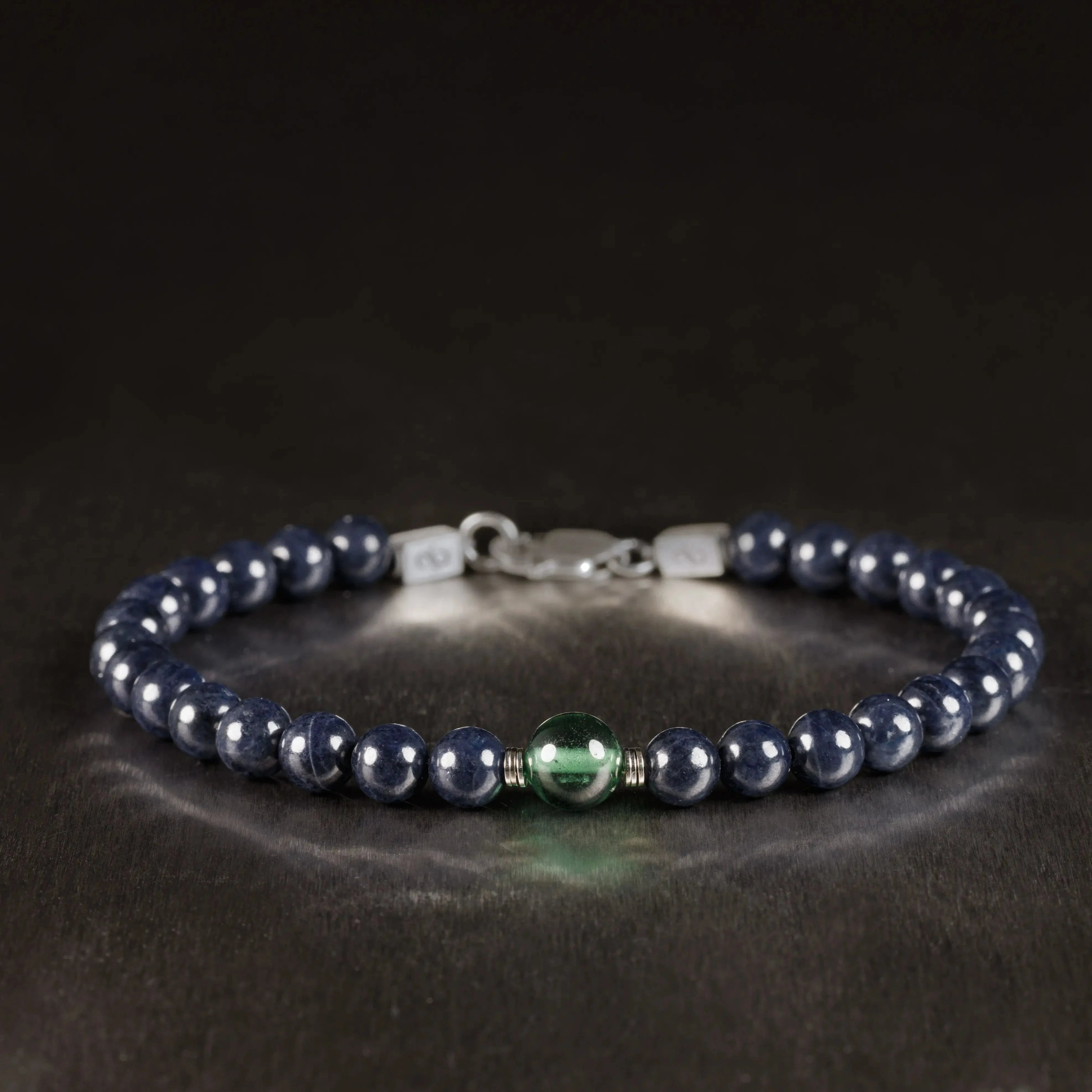 Blue Sapphire - Indicolite Bracelet III (6-8mm)