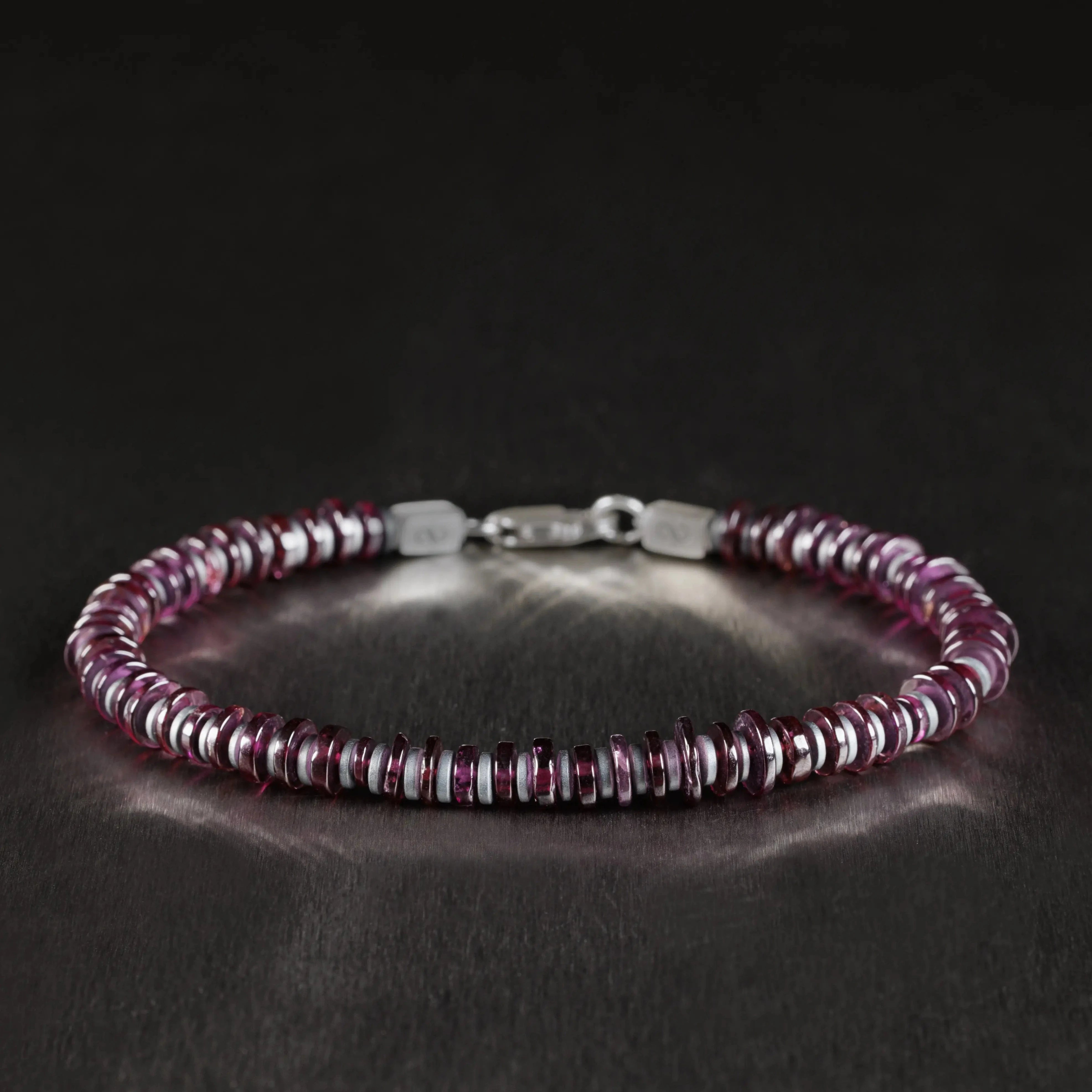 Rhodolite Garnet Bracelet III (3-6mm)