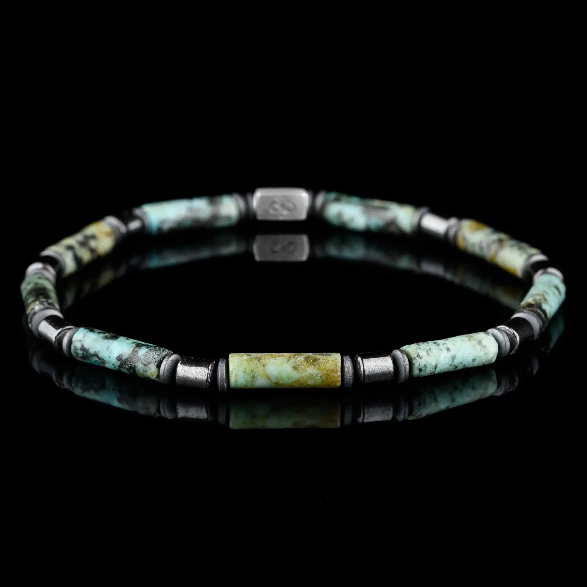 African Turquoise Bracelet I (4mm)