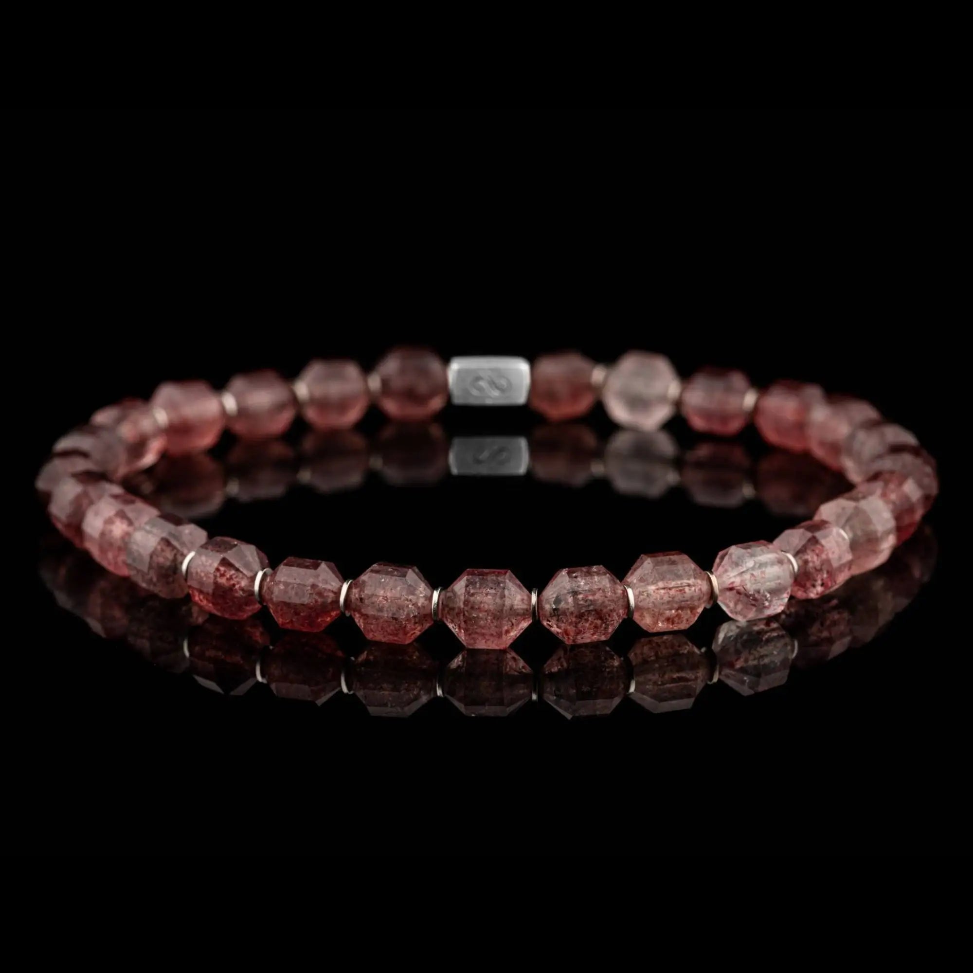 Strawberry Quartz Bracelet IV (6mm)