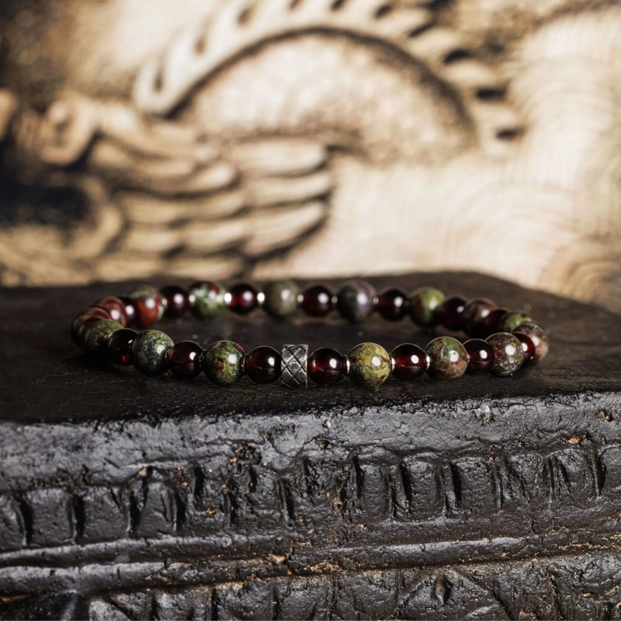 Dragon Blood Jasper Bracelet X (6mm)