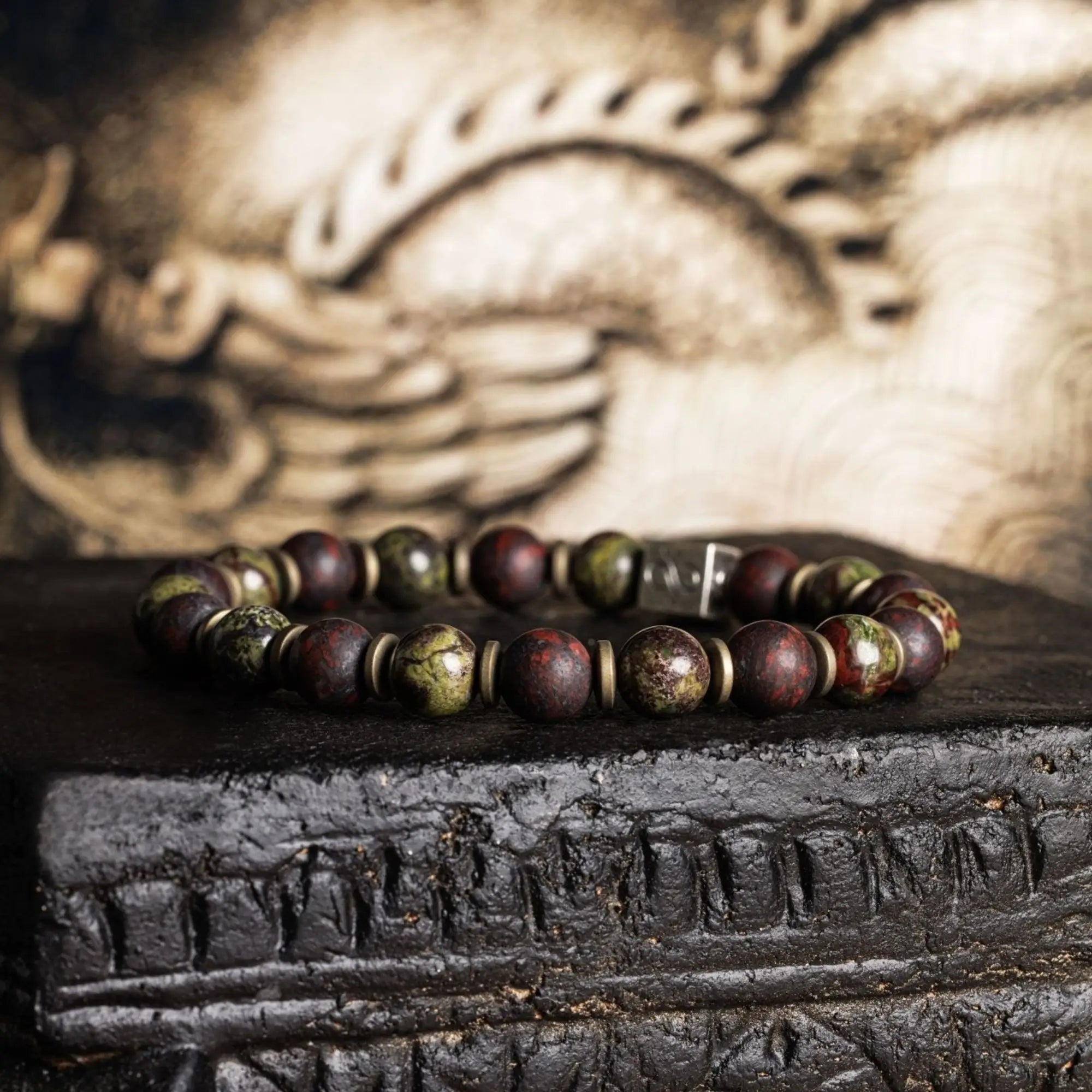 Dragon Blood Jasper Bracelet XI (8mm)