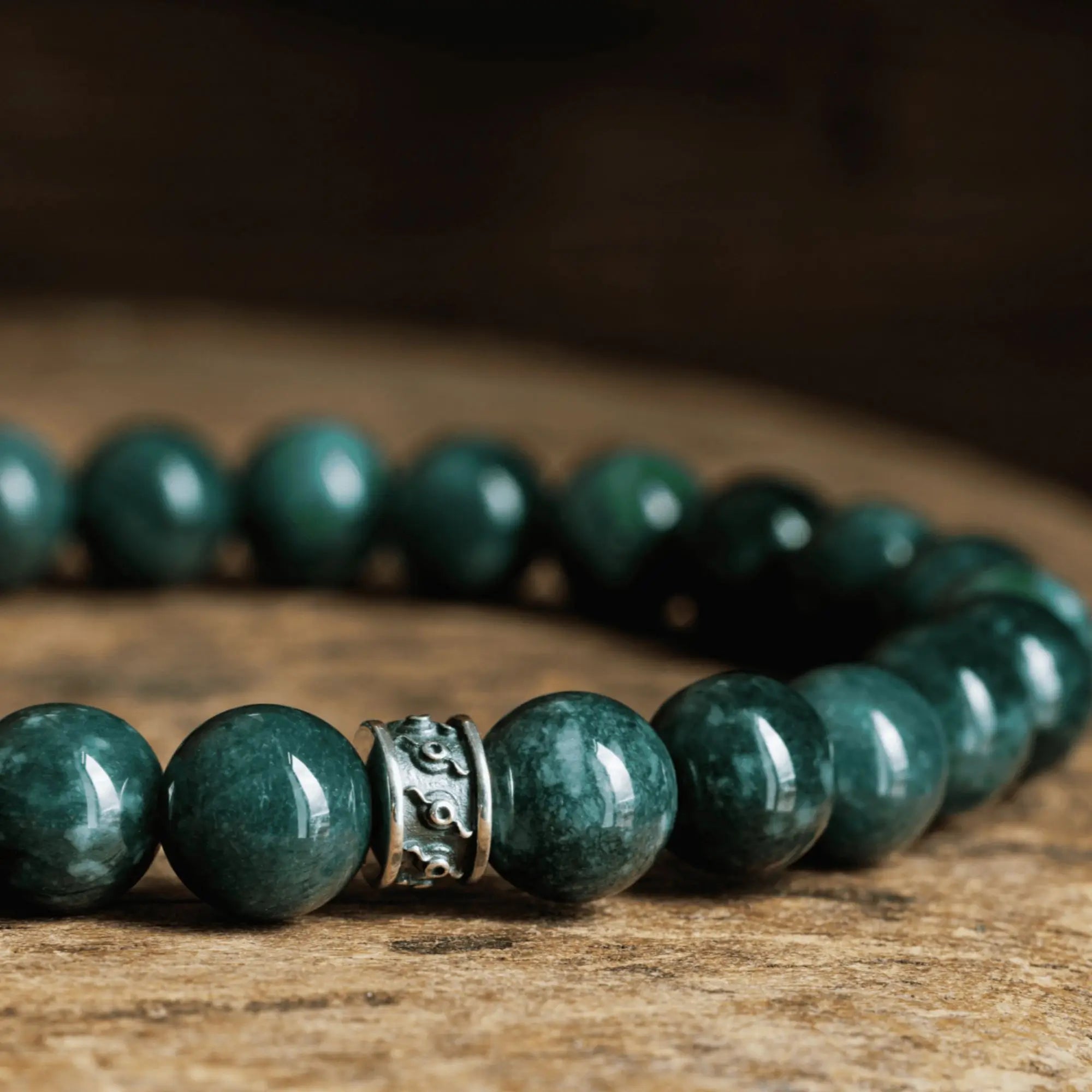 Green Jade Bracelet I (8mm)