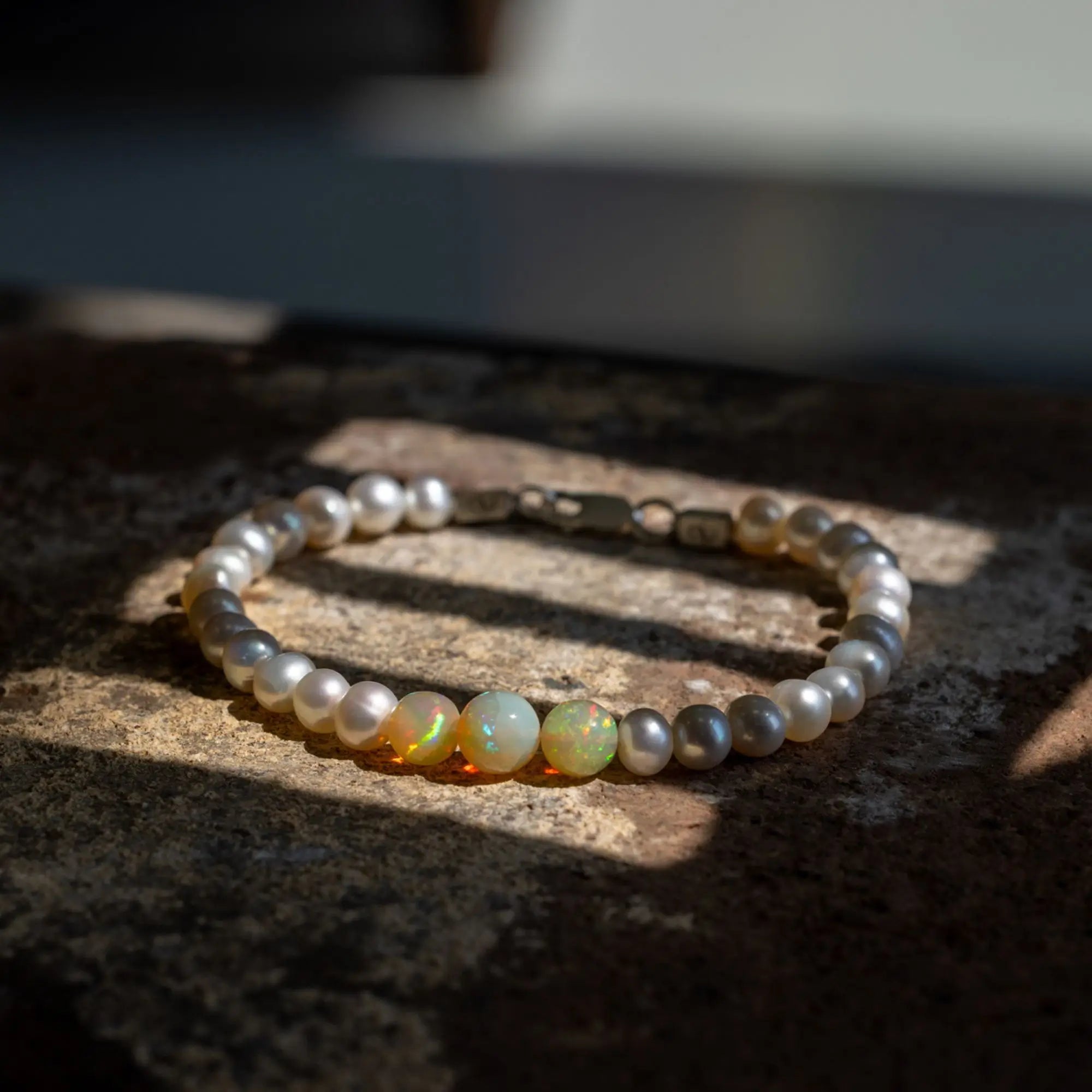 Opal - Pearl Bracelet V (6-8mm)