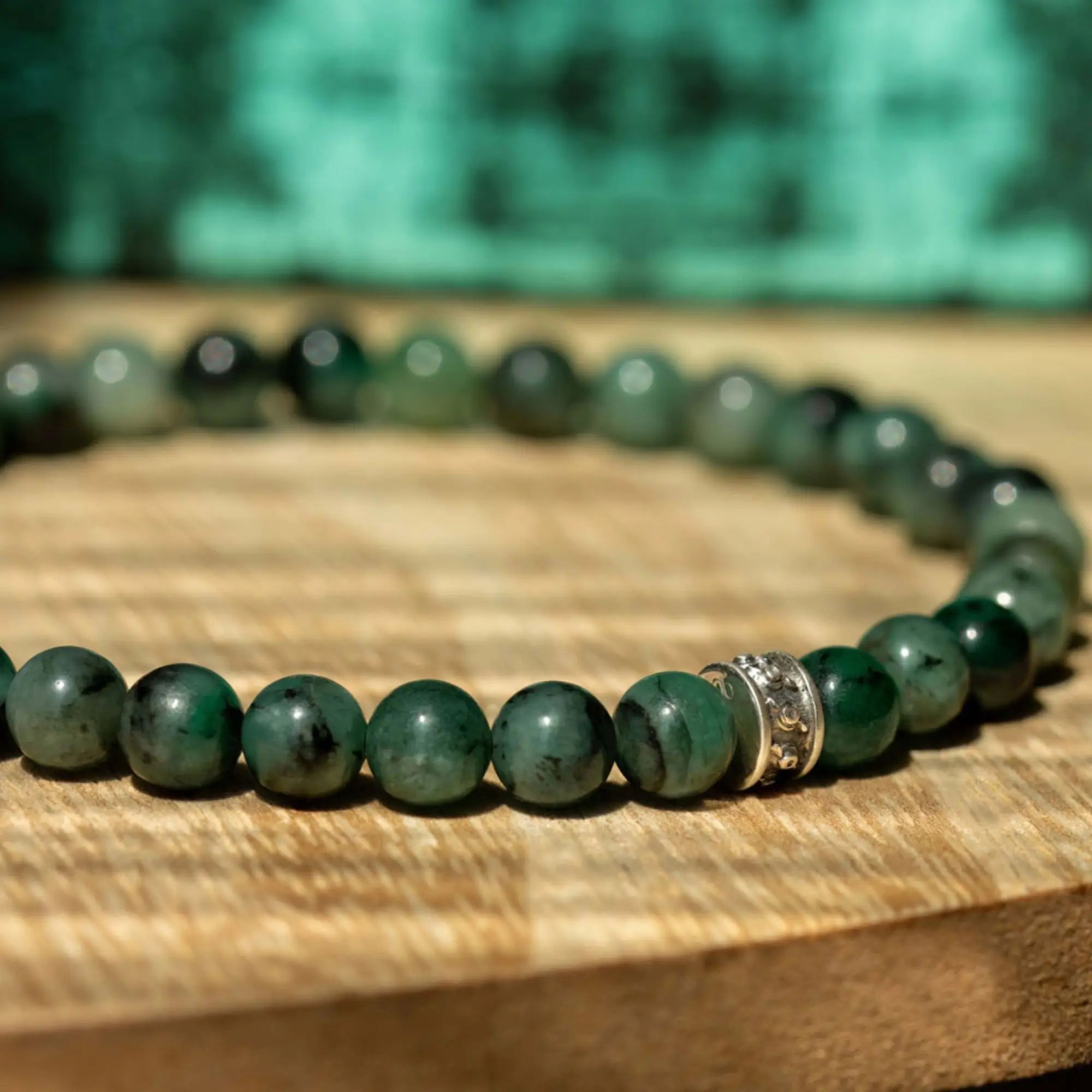 Brazil Emerald Bracelet IV (6mm)