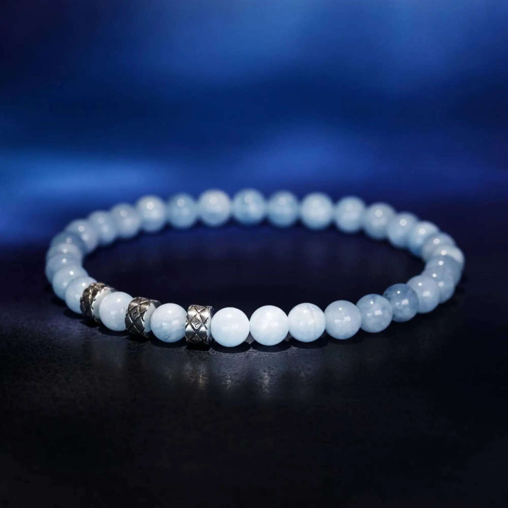 Aquamarine Bracelet IX (6mm)