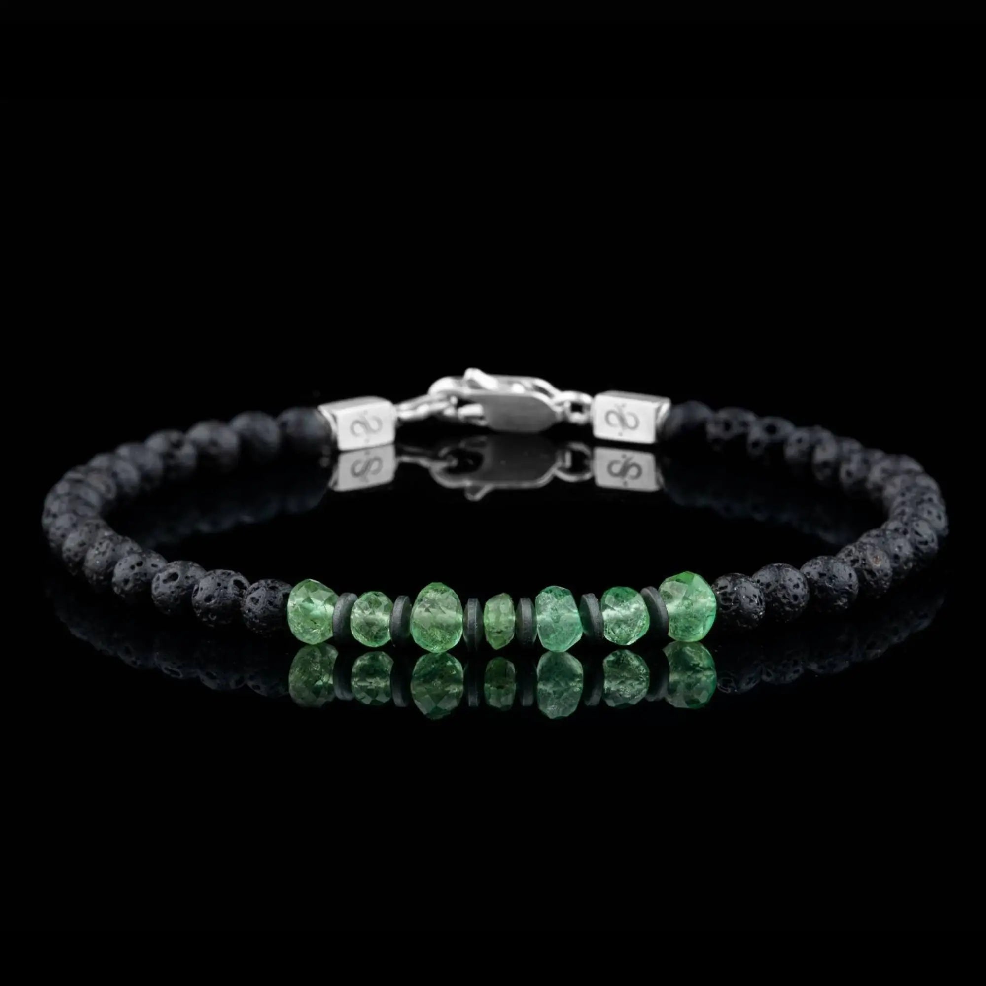 Colombian Emerald Bracelet V (3-5mm)